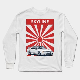 nissan skyline r32 Long Sleeve T-Shirt